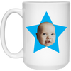 Your Child's Face On Mug - Star