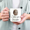 Your Child's Face On Mug - I Love You